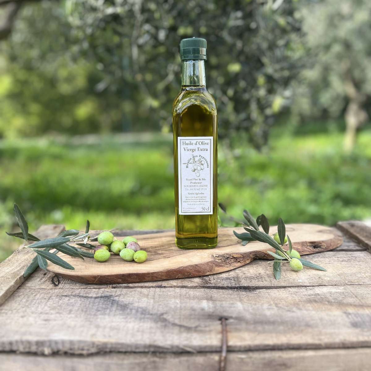 Bouteille d'huile d'olive 50cl
