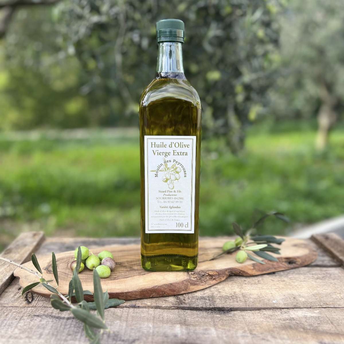 Bouteille d'huile d'olive 1L