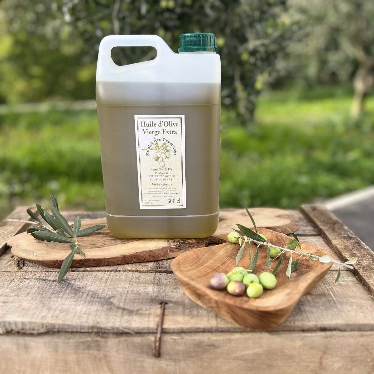 Bidon d'huile d'olive 3L